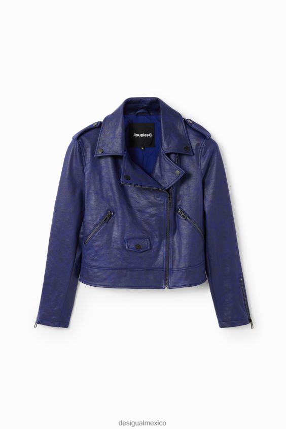 Desigual mujer chaqueta motera delgada VZ26R0998 ropa