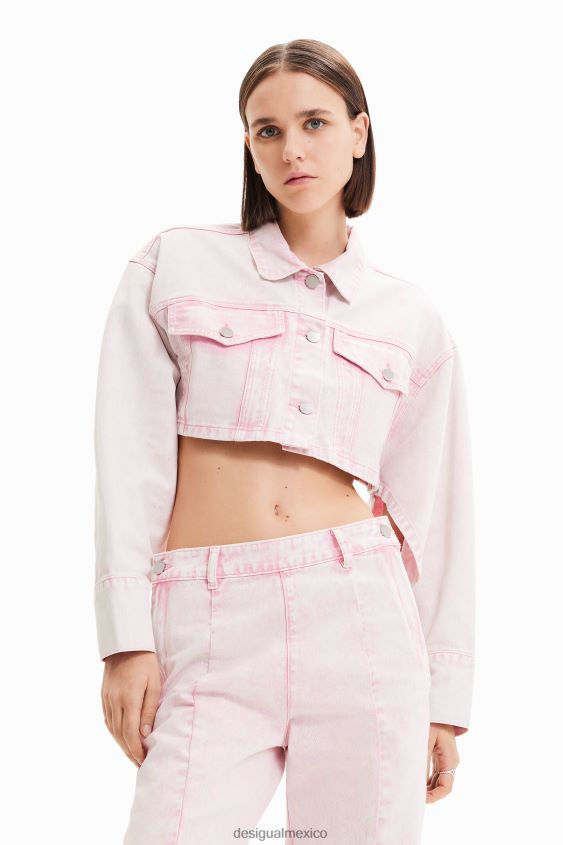 Desigual mujer maitrepierre chaqueta vaquera corta VZ26R0771 ropa