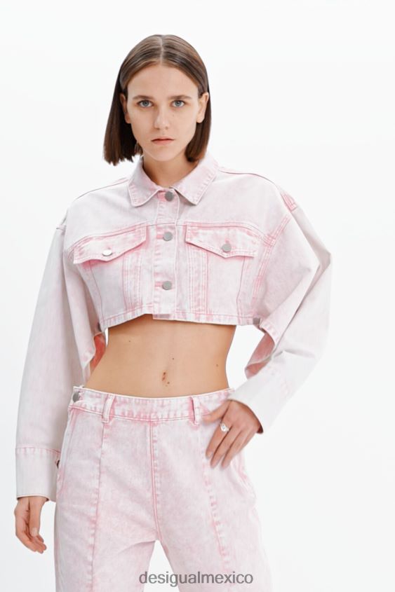 Desigual mujer maitrepierre chaqueta vaquera corta VZ26R0771 ropa