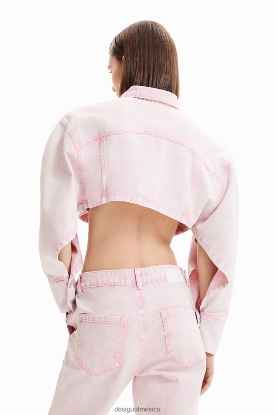 Desigual mujer maitrepierre chaqueta vaquera corta VZ26R0771 ropa