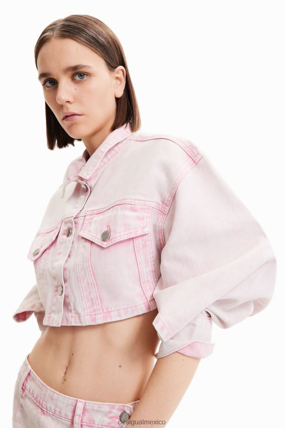 Desigual mujer maitrepierre chaqueta vaquera corta VZ26R0771 ropa