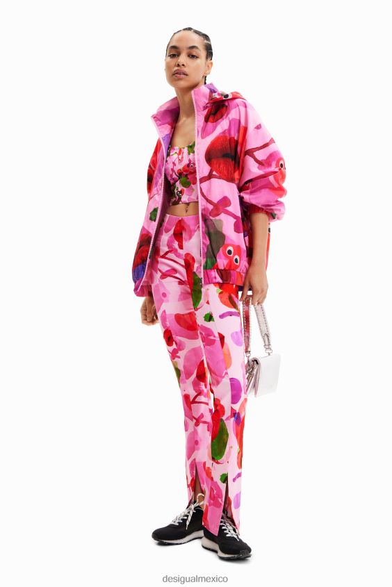 Desigual mujer metro. chaqueta de labios de christian lacroix VZ26R0679 ropa