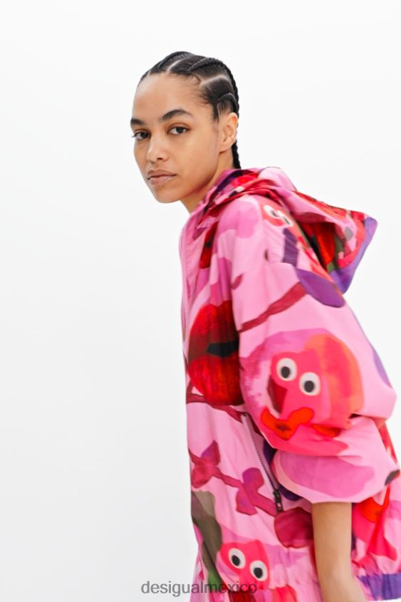 Desigual mujer metro. chaqueta de labios de christian lacroix VZ26R0679 ropa