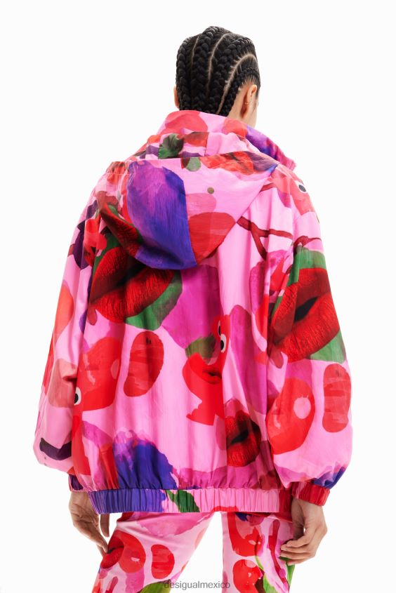 Desigual mujer metro. chaqueta de labios de christian lacroix VZ26R0679 ropa