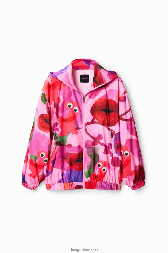 Desigual mujer metro. chaqueta de labios de christian lacroix VZ26R0679 ropa
