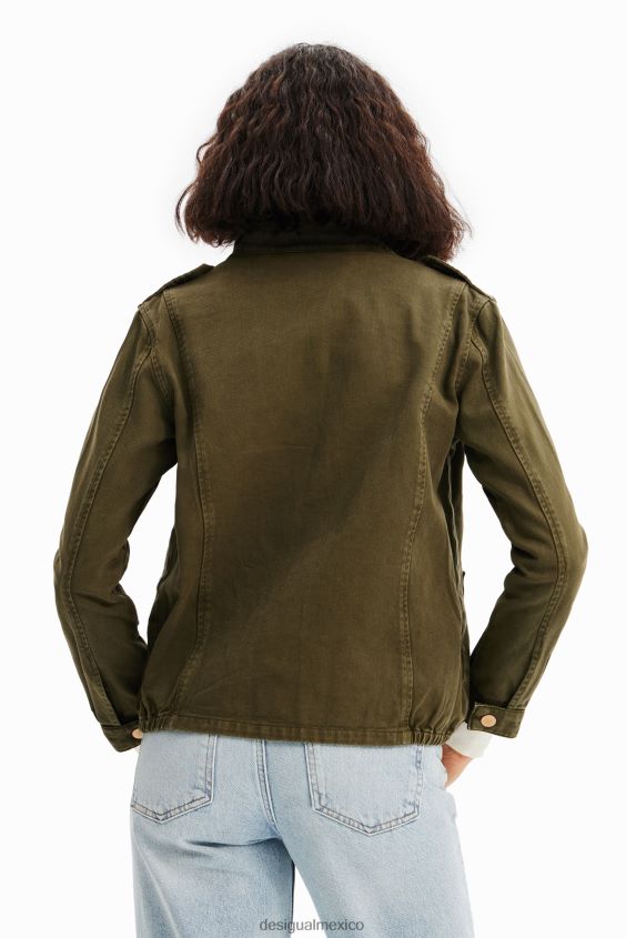 Desigual mujer parka con bordado VZ26R0647 ropa