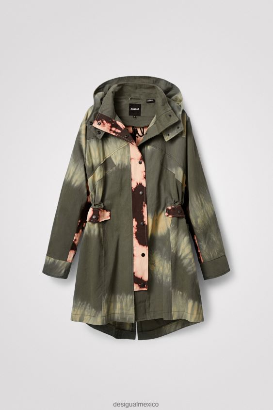 Desigual mujer parka con efecto tie-dye VZ26R01025 ropa