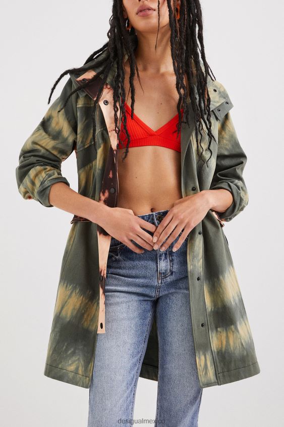 Desigual mujer parka con efecto tie-dye VZ26R01025 ropa