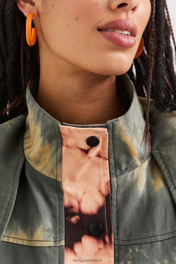 Desigual mujer parka con efecto tie-dye VZ26R01025 ropa
