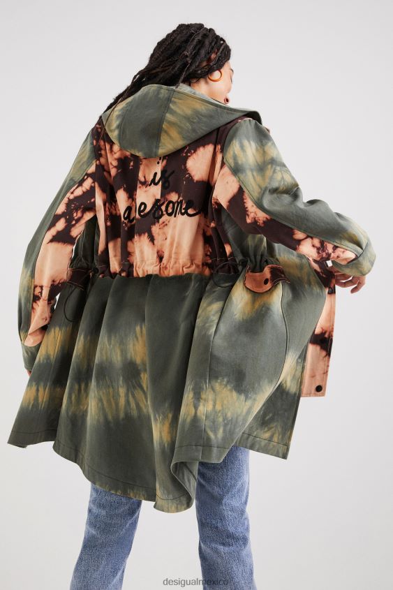 Desigual mujer parka con efecto tie-dye VZ26R01025 ropa