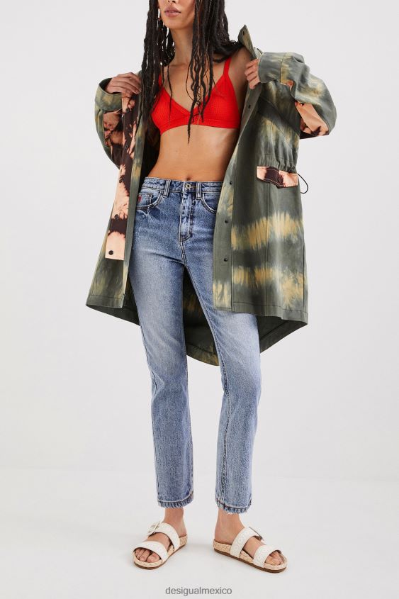 Desigual mujer parka con efecto tie-dye VZ26R01025 ropa