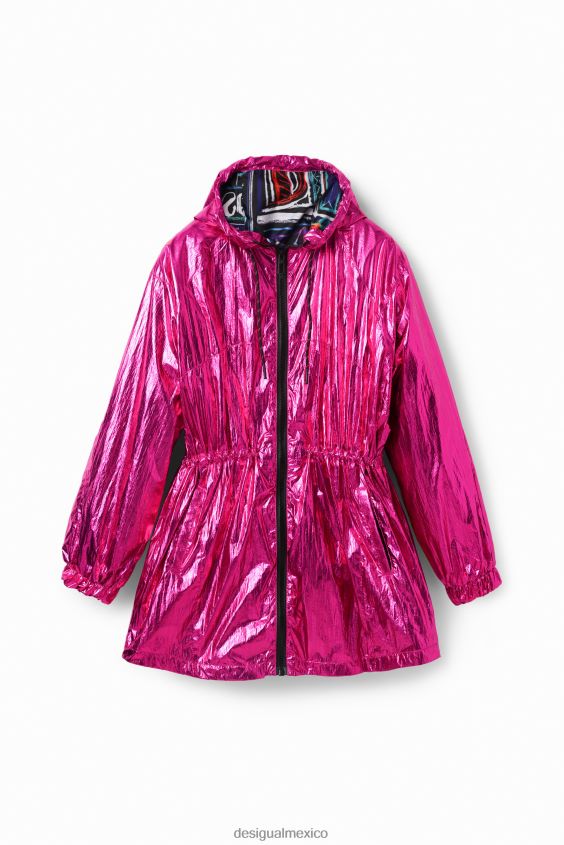 Desigual mujer parka metalizada con capucha VZ26R0436 ropa