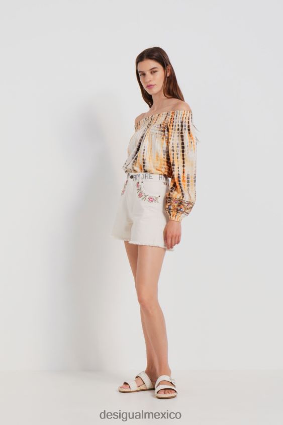 Desigual mujer amor pantalones cortos VZ26R01032 ropa