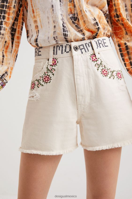 Desigual mujer amor pantalones cortos VZ26R01032 ropa