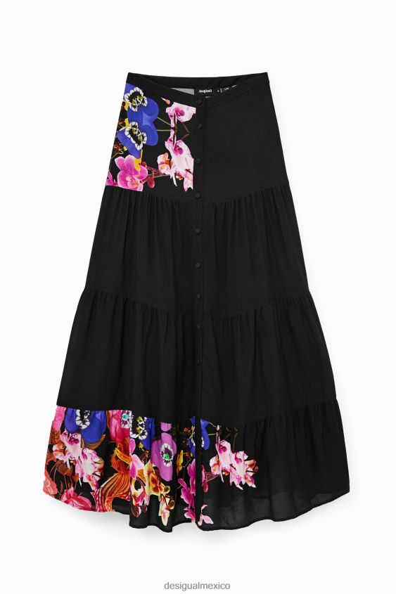 Desigual mujer metro. falda larga de christian lacroix VZ26R01111 ropa