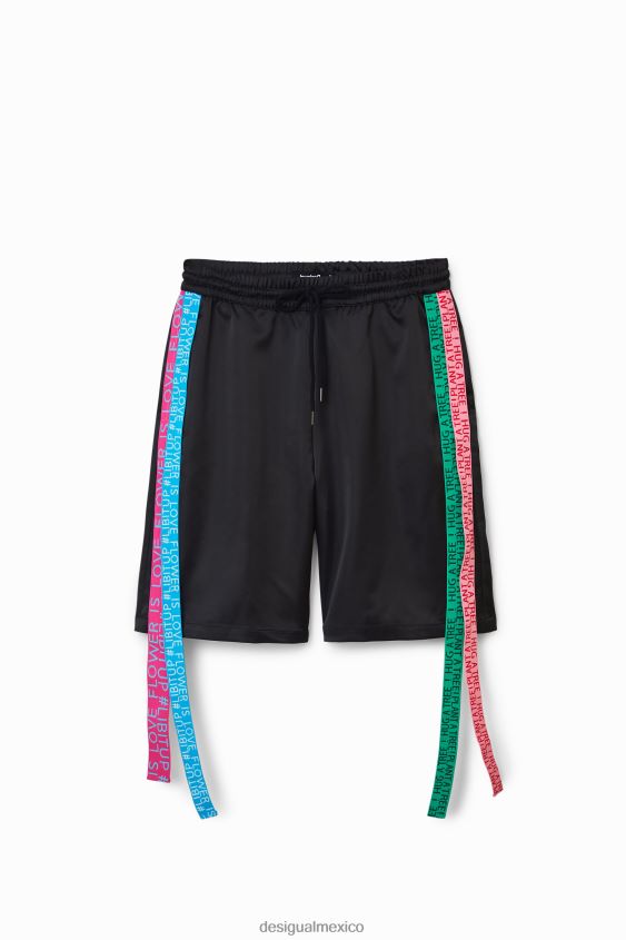 Desigual mujer pantalones cortos con cinta de johnson hartig VZ26R0666 ropa