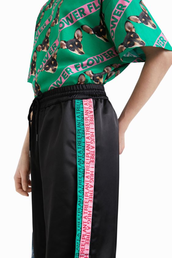 Desigual mujer pantalones cortos con cinta de johnson hartig VZ26R0666 ropa