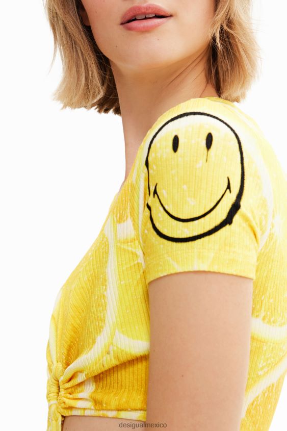 Desigual mujer body con abertura sonriente VZ26R0678 ropa
