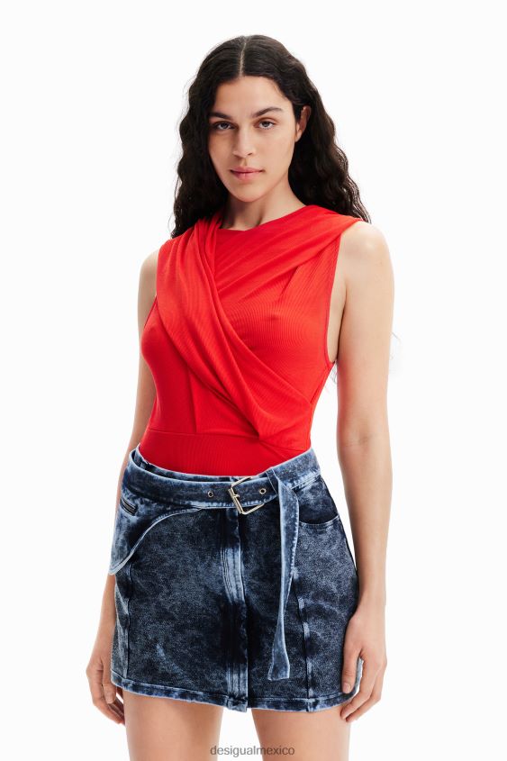 Desigual mujer body con capucha nathy peluso VZ26R0448 ropa