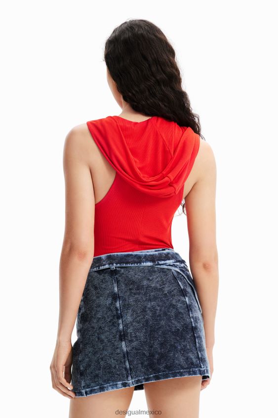 Desigual mujer body con capucha nathy peluso VZ26R0448 ropa