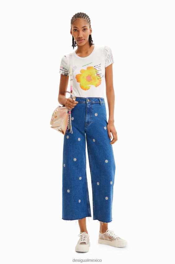 Desigual mujer body con estampado de canalé VZ26R0524 ropa