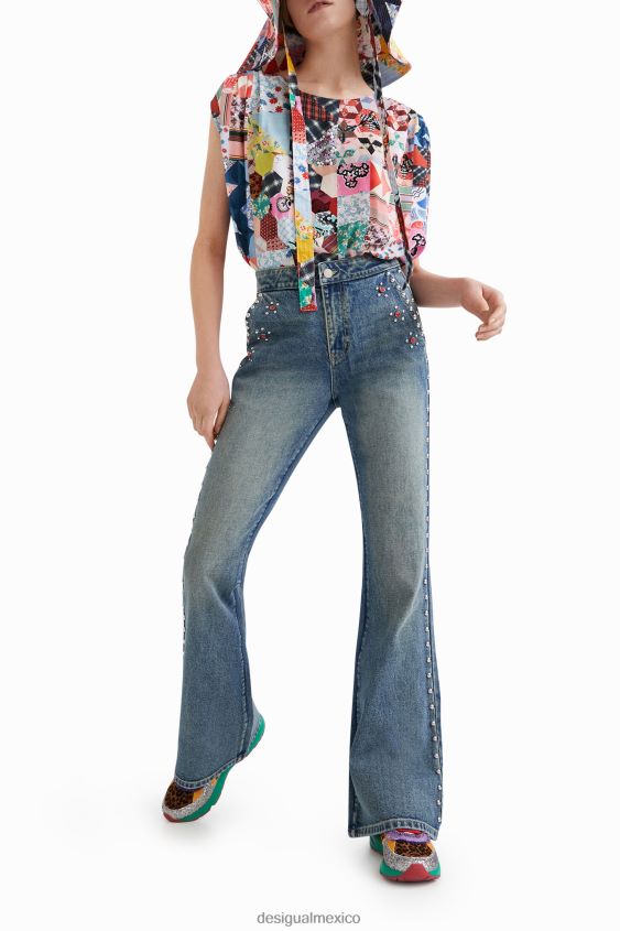 Desigual mujer body con patchwork de johnson hartig VZ26R0878 ropa