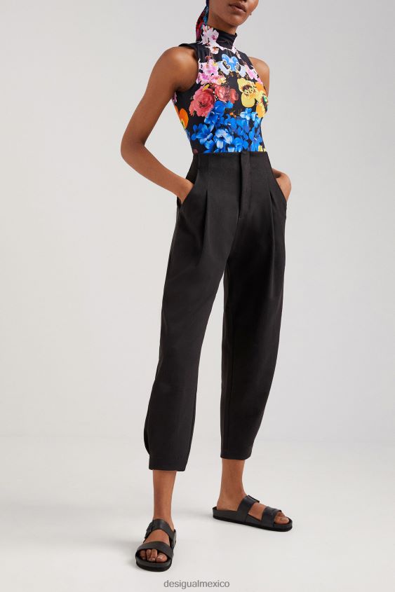 Desigual mujer metro. body con estampado floral de christian lacroix VZ26R01027 ropa