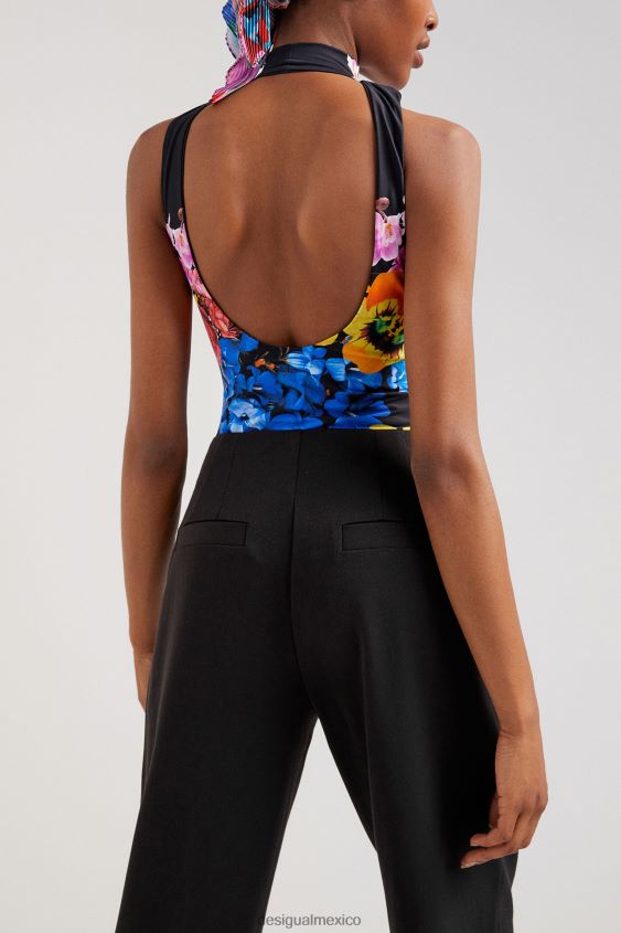 Desigual mujer metro. body con estampado floral de christian lacroix VZ26R01027 ropa