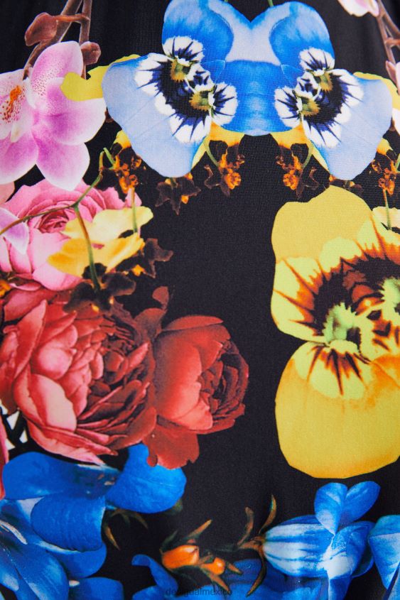 Desigual mujer metro. body con estampado floral de christian lacroix VZ26R01027 ropa