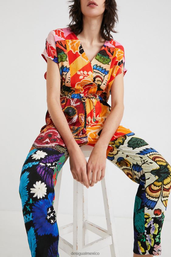 Desigual mujer metro. mono cruzado de christian lacroix VZ26R01074 ropa