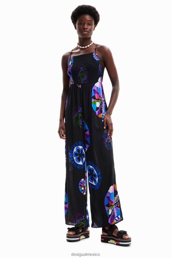 Desigual mujer metro. mono largo de tirantes de christian lacroix VZ26R0846 ropa
