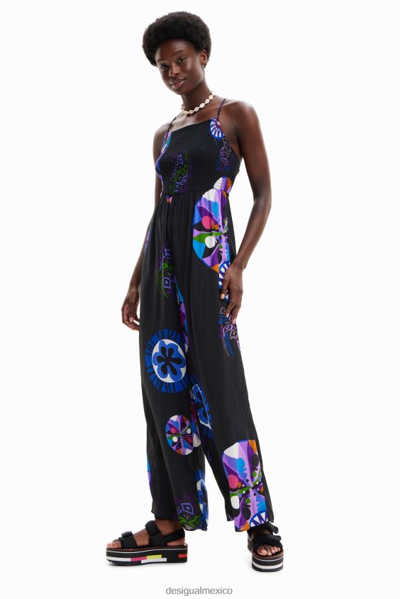 Desigual mujer metro. mono largo de tirantes de christian lacroix VZ26R0846 ropa