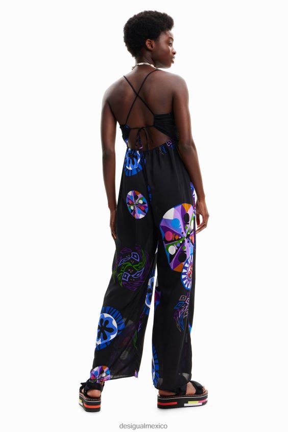 Desigual mujer metro. mono largo de tirantes de christian lacroix VZ26R0846 ropa