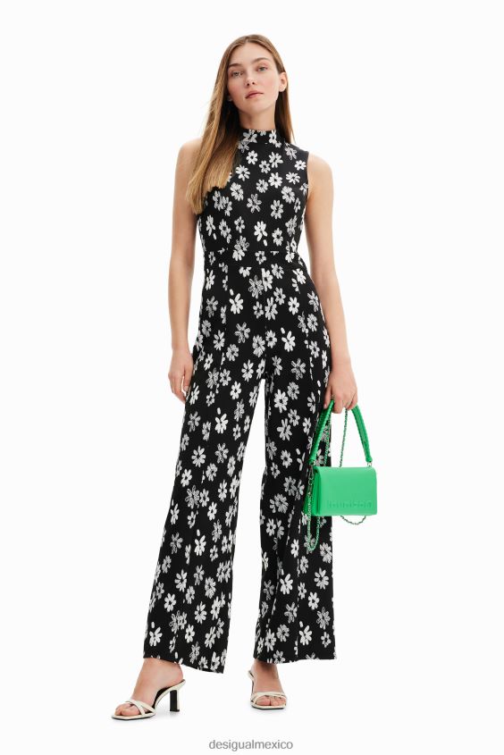 Desigual mujer mono con estampado floral en contraste VZ26R0185 ropa