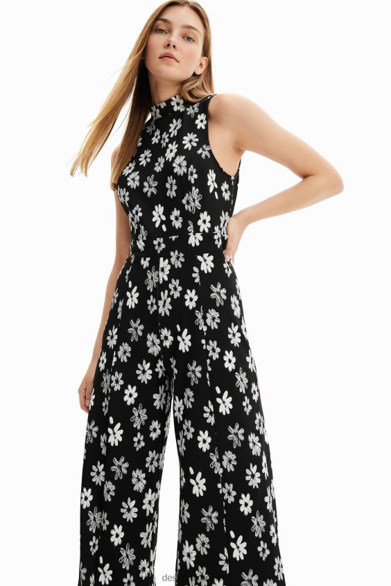 Desigual mujer mono con estampado floral en contraste VZ26R0185 ropa
