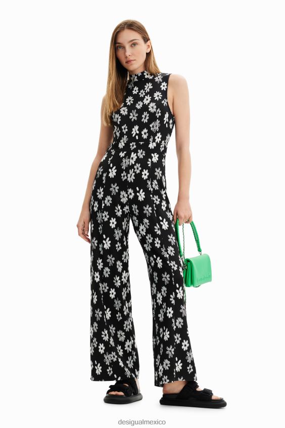 Desigual mujer mono con estampado floral en contraste VZ26R0185 ropa
