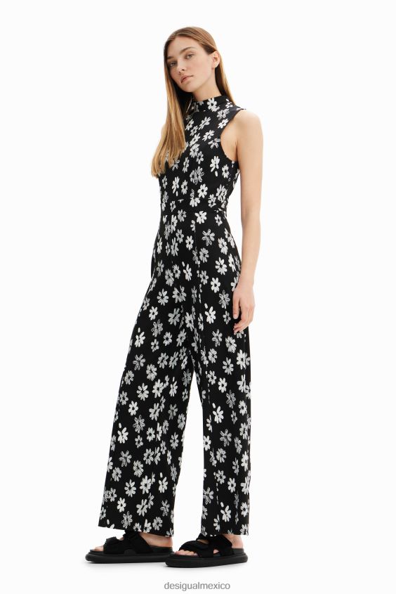 Desigual mujer mono con estampado floral en contraste VZ26R0185 ropa