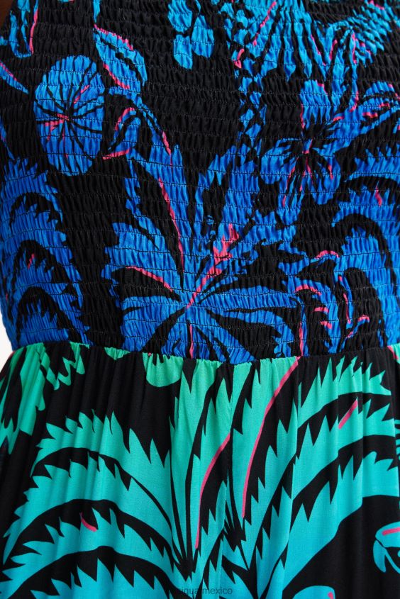 Desigual mujer mono largo de tiras tropicales VZ26R0851 ropa