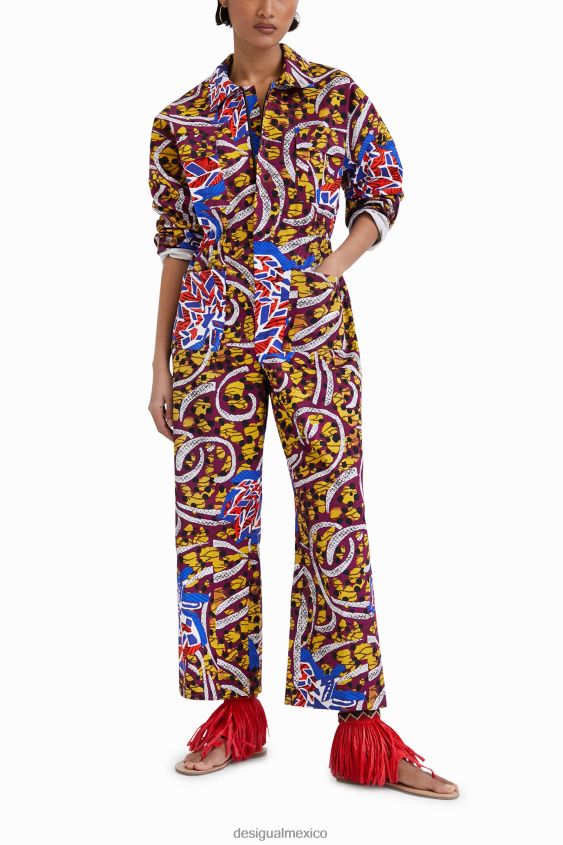 Desigual mujer mono largo stella jean VZ26R0779 ropa