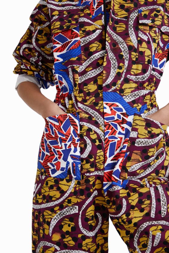 Desigual mujer mono largo stella jean VZ26R0779 ropa