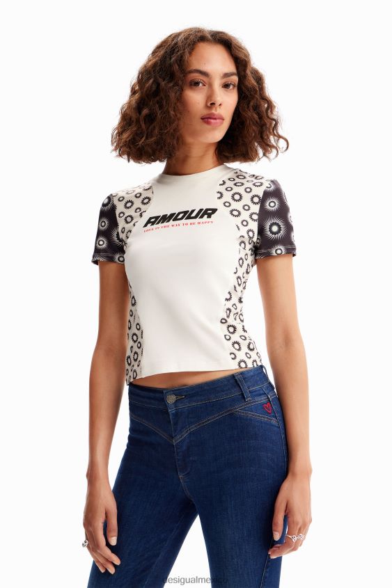Desigual mujer jeans ajustados con realce VZ26R0141 ropa