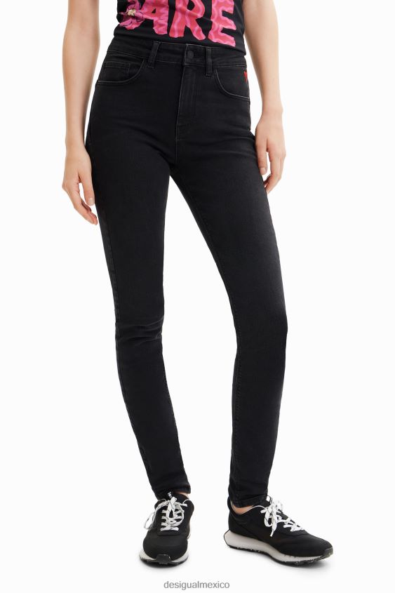 Desigual mujer jeans ajustados con realce VZ26R0216 ropa