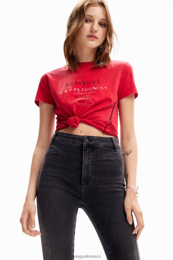 Desigual mujer jeans ajustados con realce VZ26R0245 ropa