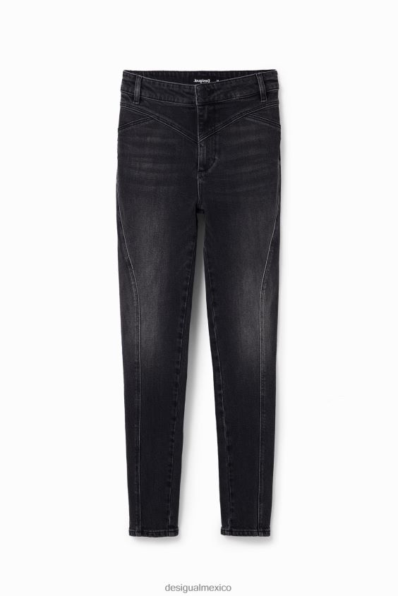 Desigual mujer jeans ajustados con realce VZ26R0245 ropa
