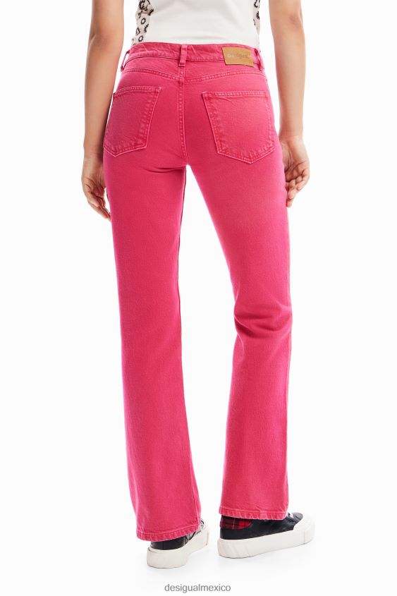 Desigual mujer jeans ajustados con realce VZ26R0999 ropa