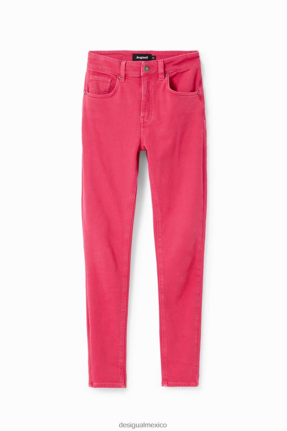 Desigual mujer jeans ajustados con realce VZ26R0999 ropa