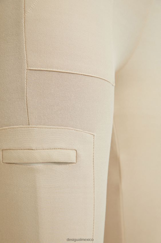 Desigual mujer leggings ajustados militares VZ26R01114 ropa