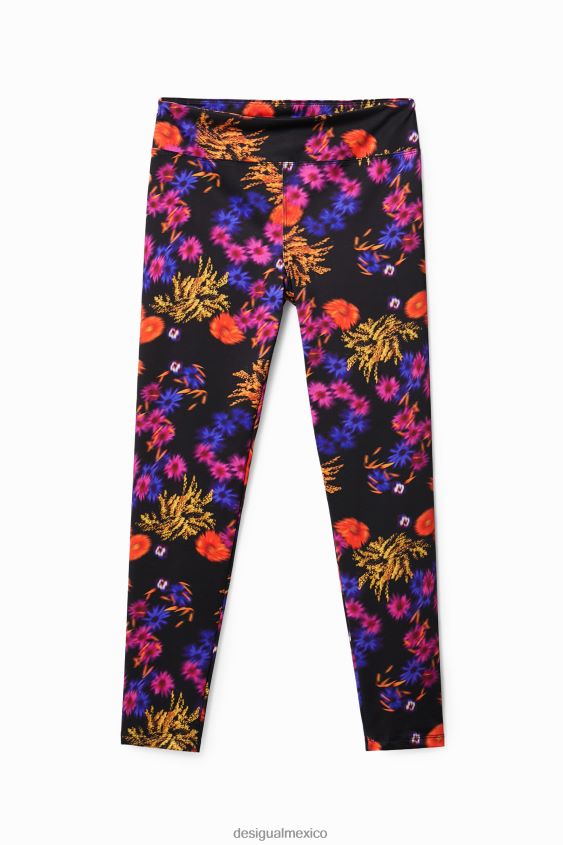 Desigual mujer leggins con estampado fotográfico VZ26R01109 ropa