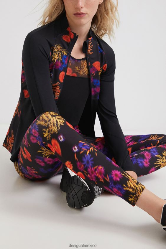Desigual mujer leggins con estampado fotográfico VZ26R01109 ropa