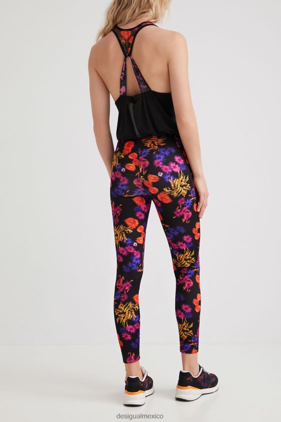 Desigual mujer leggins con estampado fotográfico VZ26R01109 ropa